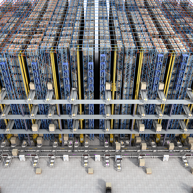 Стеллажи одинарной глубины